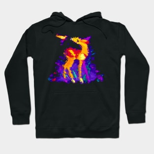 Abstract Deer in nature Hoodie